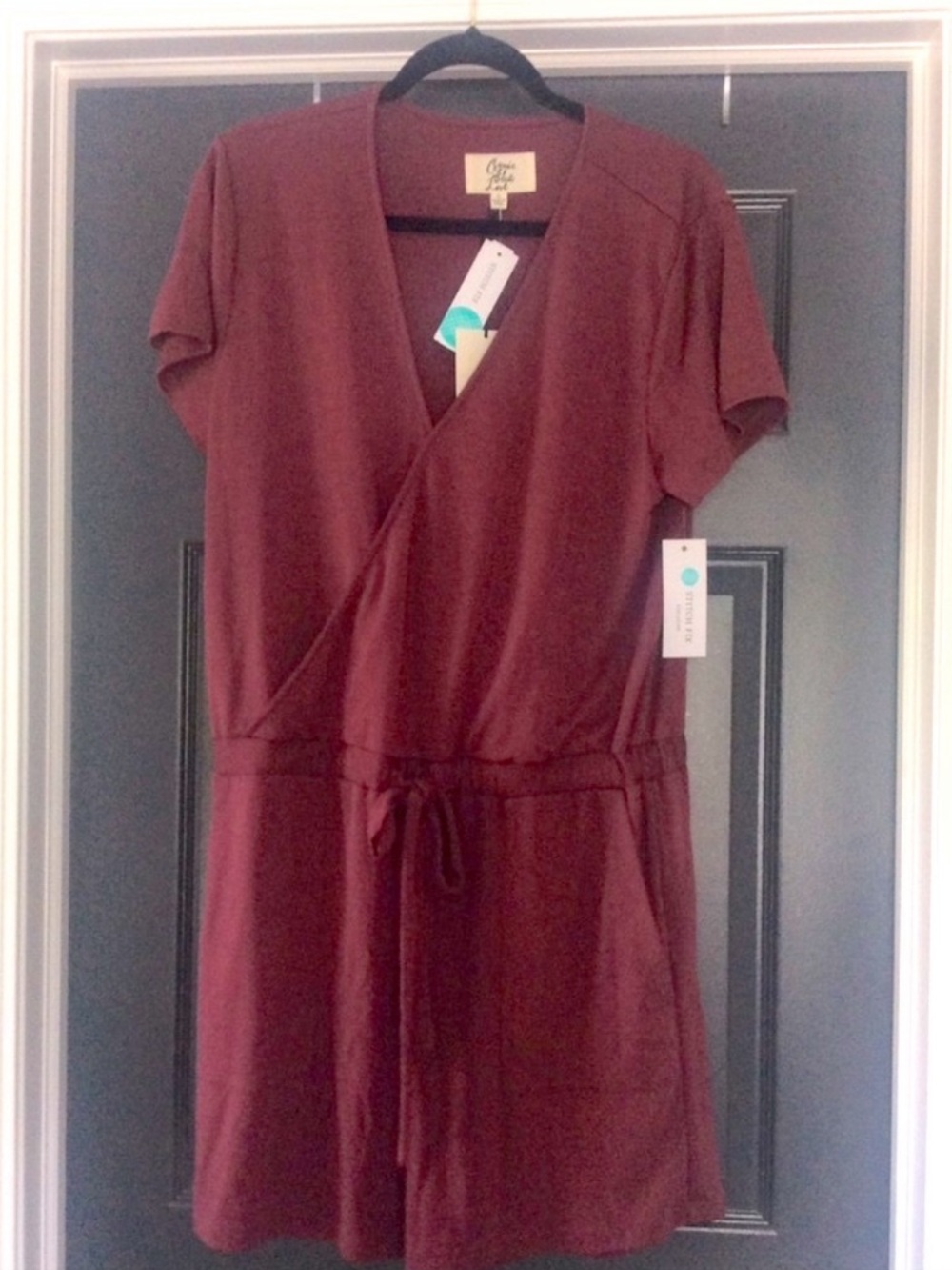 NWT Stitch Fix Cosmic Blue Love Leia Romper